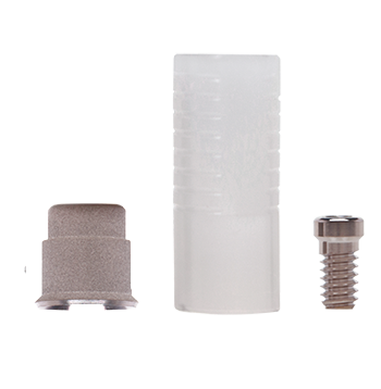 TL RP Titanyum Yapiştirici Taban AL. dönme korumasiz. Ø 5.0 mm. H 4.7 mm 