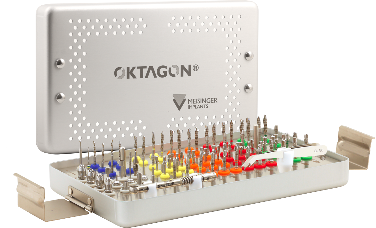 OKTAGON® cerrahi kaseti (içeriksiz) 
