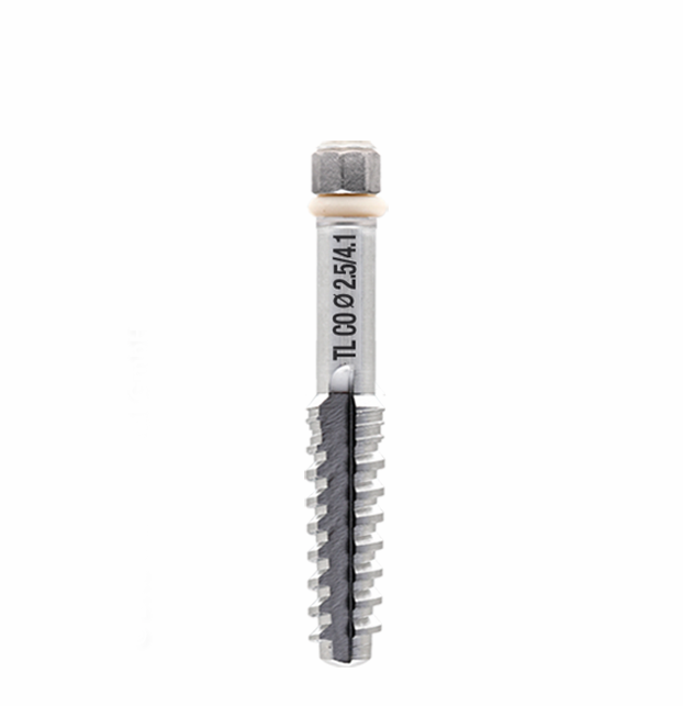 TL RP kilavuz konik adaptör için Ø 2.54.1 mm. L 25.0 mm 