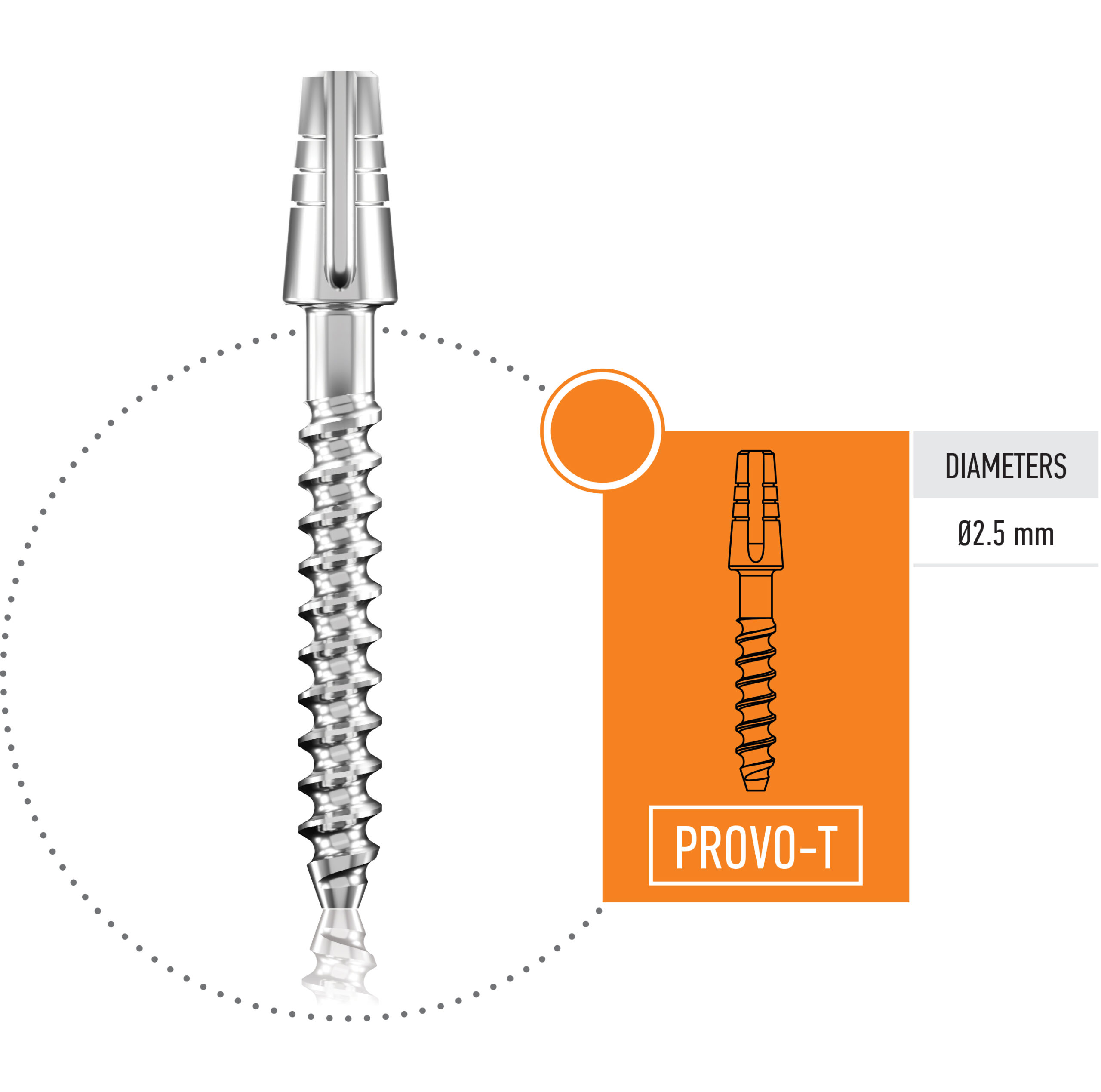 Mode Provo-T Implant 